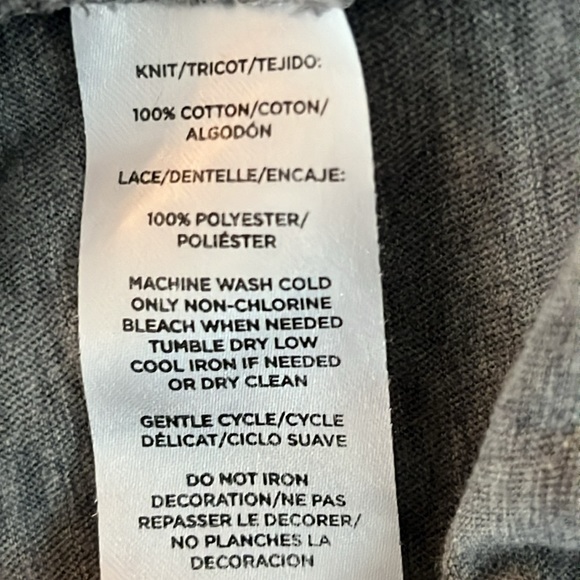 Loft Tshirt with Cut Out Lace - Picture 6 of 10